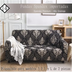 GENERICO - Set 321 de Fundas para muebles Spandex de Gramaje Premium