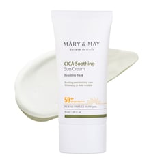 TOCOBO - Mary & May Cica Soothing Sun Cream SPF 50+ PA++++