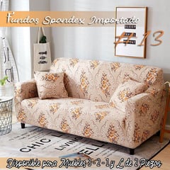 GENERICO - Set 321 de Fundas para muebles Spandex de Gramaje Premium