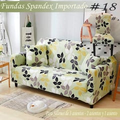 GENERICO - Set 321 de Fundas para muebles Spandex de Gramaje Premium