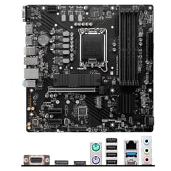 MSI - Motherboard PRO B760M-P DDR4 Chipset Intel B760 LGA1700 mATX