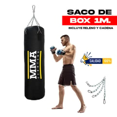 HOLGU - Saco Box Pro Crossfit 1 Metro + Cadena