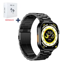 GENERICO - SMARTWATCH DT900 ULTRA CON 7 CORREAS, NEGRO.