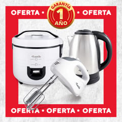 FAMILE - Olla Arrocera 15LHermética+ Batidora 150w+ Hervidor 18L