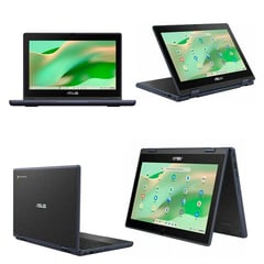ASUS - Chromebook CR1102FGA-MK0078 116 LED HD IPS Intel N100 hasta 34GHz 4GB LPDDR5
