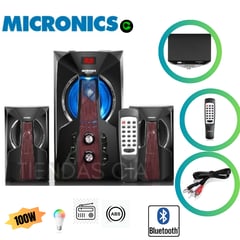 MICRONICS - Parlante 2.1 Romance MIC S7062BT Bluetooth