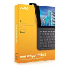 ZAGG - Case Con Teclado Messenger2 Para iPad 10.2 9na 8va 7ma Gen