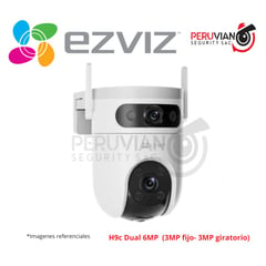 EZVIZ - Cámara H9c 2k Dual 6MP 3mp fijo y 3mp giratorio