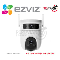 EZVIZ - Cámara H9c 10MP 5mp fijo y 5mp giratorio