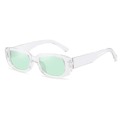 GENERICO - Lentes Estilo Retro - Moda Gafas Vintage Clear Green