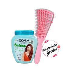 SKALA - Mascarilla Cap Babosa 2En1 Rizos Antifrizz 1Kg+ Peine Regalo