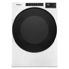 WHIRLPOOL - Secadora a Gas Natural WGD5605MW de carga frontal de 27 pulgadas