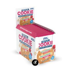 APPLIED NUTRITION - Galleta de proteína - Critical Cookie 73 gr - White Chocolate & Raspberry x 12