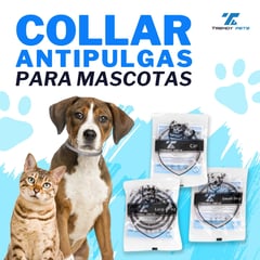 TRENDY TECH E I R L - Collar Antipulgas para Gatos ajustable