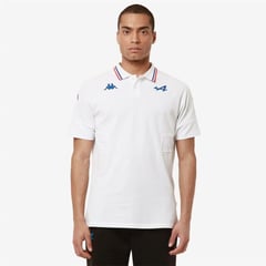 KAPPA - Polo Adowialpinef1 White Hombre