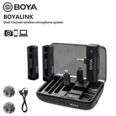 BOYA - Micrófono Inalámbrico Boyalink Omnidireccional cámara smartphone