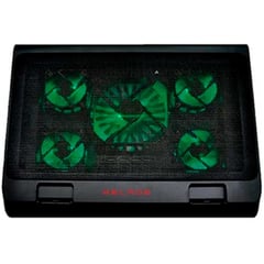 XBLADE - Cooler Para Notebook Glacius 17 Green Light Black