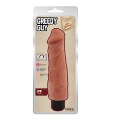 CHISA - Vibrador Realista Consolador Novato Greedy Guy Dildo 24cm Ø 5.6 cm