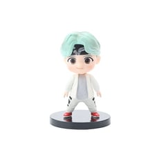 GENERICO - MUÑECO COLECCIONABLE CON LLAVERO BTS SUGA CELESTE