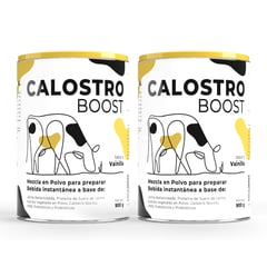 CALOSTRO BOOST - Calostro Bovino HMB Prebióticos y Probióticos Pack x2