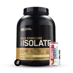 OPTIMUN NUTRITION - Proteína Gold Standard 100% Isolate 5 LB - Rich Vanilla