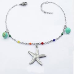 SHOPSMART - Tobillera Starfish en Acero