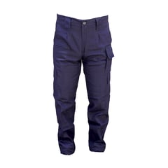 GENERICO - Pantalón Cargo Táctico Drill - Azul Marino Clásico - Hombre