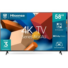 Televisor 58” UHD 4K A6K VIDAA