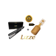 LIZZE - Pack Plancha Extreme + Cepillo Raqueta Cerdas Bambu de Regalo