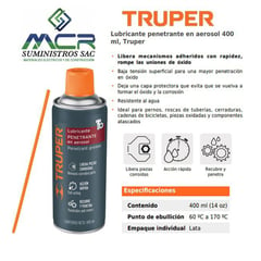 TRUPER - Lubricante de cadenas en aerosol 400 ml