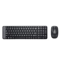 LOGITECH - Teclado + mouse Inalámbricos MK220