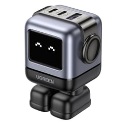 UGREEN - Cargador USB C GaN Nexode RG Carga Rápida 65W 3 Puertos