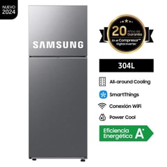 SAMSUNG - Refrigeradora Samsung 304 Lt Top Freezer RT31DG5120S9PE