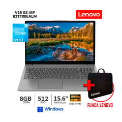 LENOVO - Laptop V15 G3 IAP i3-1215U 8Gb Ram 512Gb SSD 156” FHD Wind 82TT00EALM