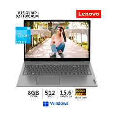LENOVO - Laptop V15 G3 IAP i3-1215U 8Gb Ram 512Gb SSD 156” FHD Wind 82TT00EALM