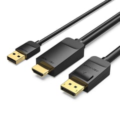 VENTION - Cable Hdmi Macho a DisplayPort Macho 4k 60Hz 2m ABJ