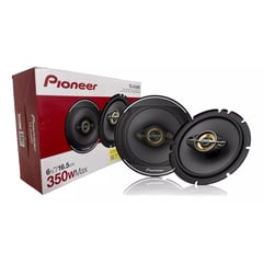 PIONEER - Parlantes Original TS-A1688S 350 Watts cuadriaxiales 6.5