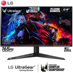 LG - MONITOR GAMING 24GQ50F-B 238 VA FHD 165Hz 1ms AMD FreeSync