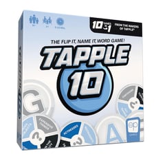 USAOPOLY - Juego de cartas 10 juegos en 1 Tapple