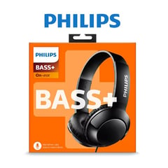 PHILIPS - AUDÍFONOS CON MICRÓFONO NEGRO SHL3075BK