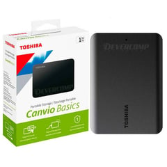 TOSHIBA - Disco Duro Pórtatil Canvio Basics - 2.5" Externo