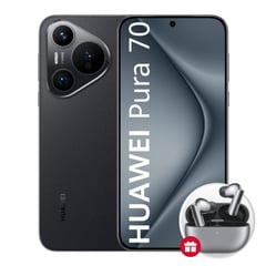 HUAWEI - HUAWEI Smartphone Pura 70 Negro 12GB 256GB+Regalo FreeBuds Pro 3