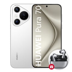HUAWEI - HUAWEI Smartphone Pura 70 Blanco 12GB 256GB+Regalo FreeBuds Pro 3