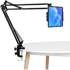 GENERICO - Soporte Brazo Movible para Tablet y Celular Metalico Ajustable