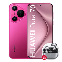 HUAWEI - HUAWEI Smartphone Pura 70 Rosa 12GB 256GB+Regalo FreeBuds Pro 3