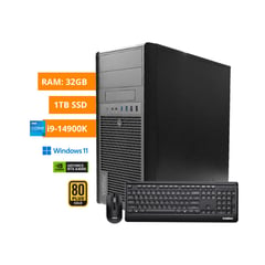 VASTEC - Workstation FORGE i9-14900K, 32GB, 1TB SSD,RTX A4000 16GB,Windows 11 Home
