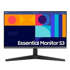 SAMSUNG - Monitor 24 S3 IPS FULL HD 100HZ 4MS HDMI DISPLAYPORT FREESYNC