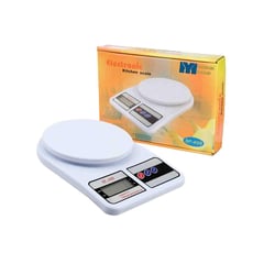 OEM - Balanza Digital Gramera De Cocina - Precisión y Estilo en Blanco - Blanco - 10KG