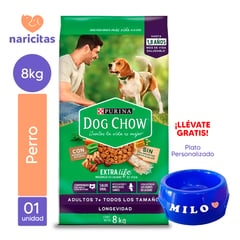 DOG CHOW - 7 AÑOS TODAS LAS RAZAS EDAD MADURA 8KG