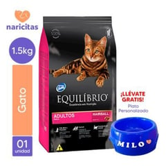 EQUILIBRIO - ALIMENTO PARA GATO ADULTO TODAS LAS RAZAS 1.5 KG.